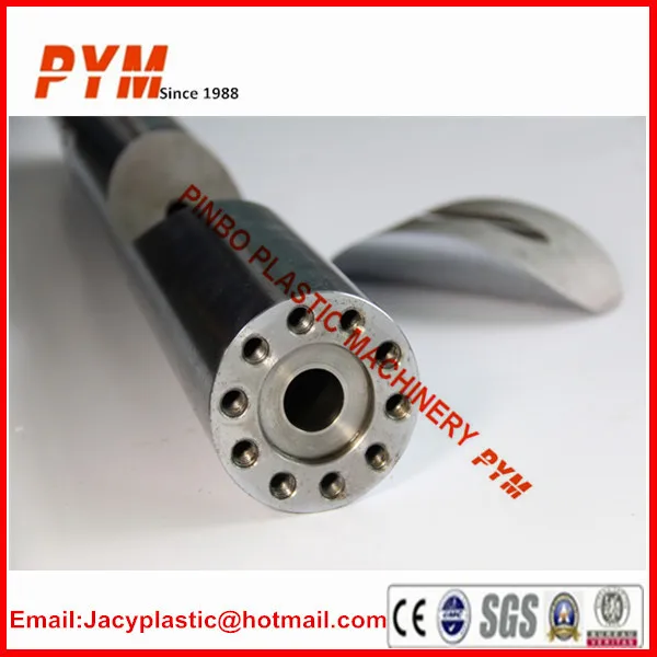 Профессиональный дизайн винт один винт и ствол для корма экструдер