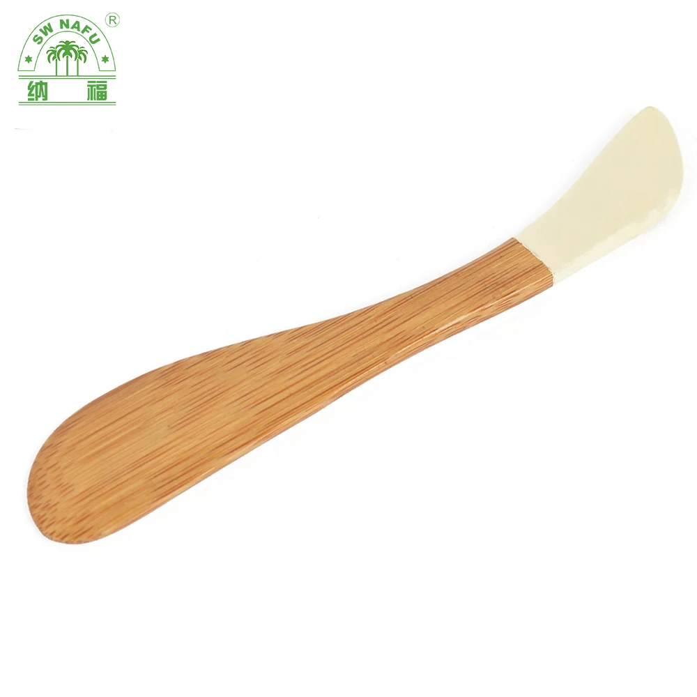 Amazon hot selling food grade quality carbonized bamboo butter knife