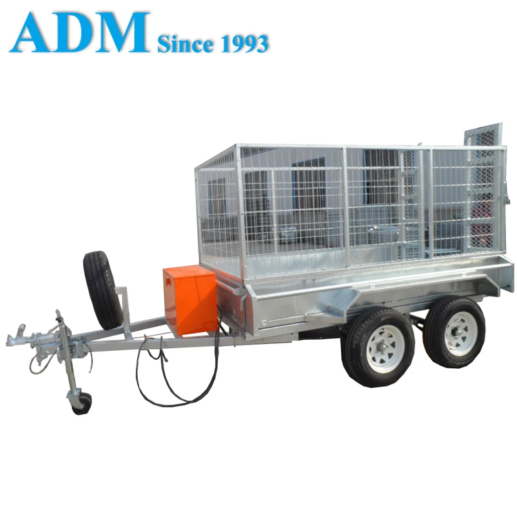 Hydraulic Tandem Tipper Dump Box Trailer