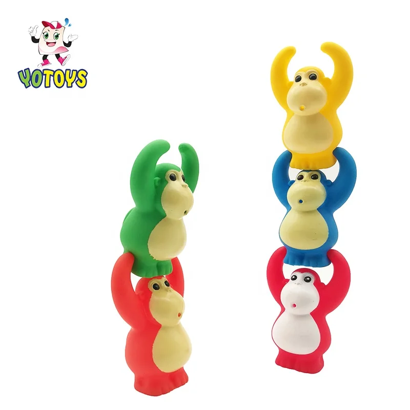 EN71 passed Eco-friendly PVC material  best selling monkey baby toys educational for kids children