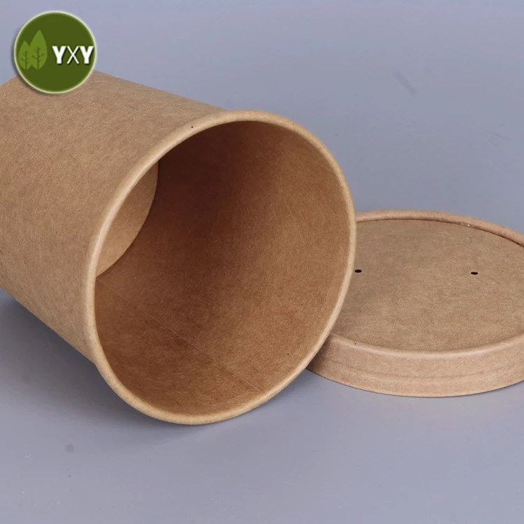 
Eco-friendly 100% Biodegradable Compostable Soup Container 