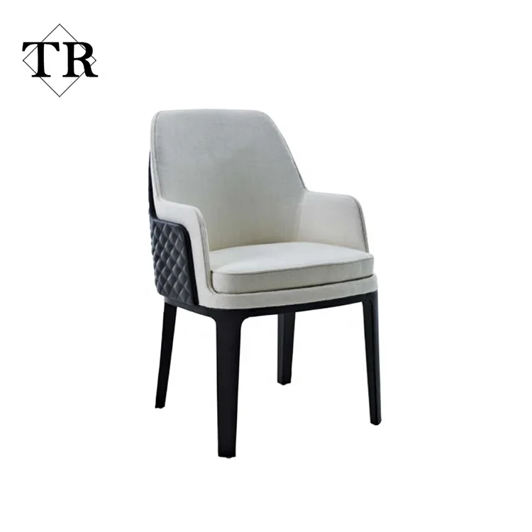 Итальянский дизайн современные деревянные ножки с подлокотником обеденный