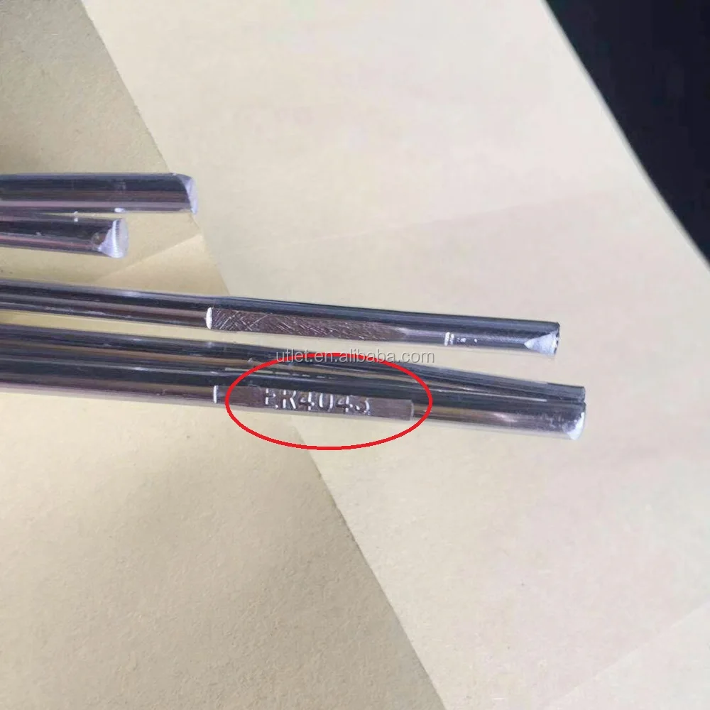 1000mm Length and Aluminum/Aluminum Alloy Material AWS ER4043 AlSi Aluminum TIG Welding Wire