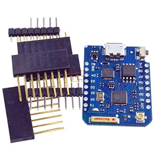 WEMOS D1 Mini Pro 16M Bytes External Antenna Connector NodeMCU ESP8266  WiFi IOT Development Board with Pins