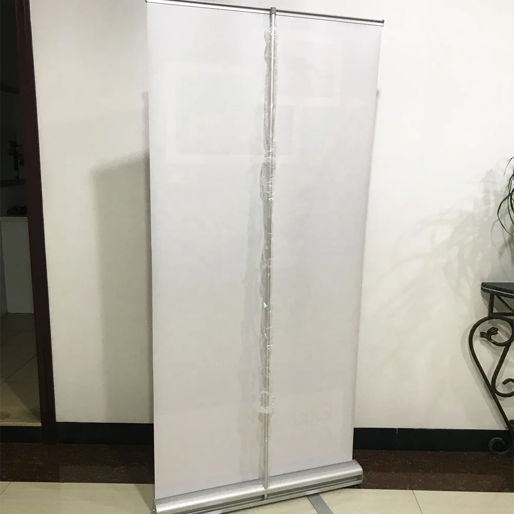 Double sided vinyl roll up banner pull up banner stand horizontal banner stand