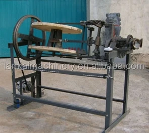 
manual commercial used straw rope making machine 
