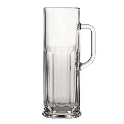 German Beer Mug with Handle Custom Logo Beer Mug High Clear Glass Cup For Beer