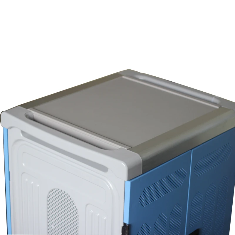  Pochar Y824A Smart Classroom Tablet-charging Cart Chromebook Charging Trolley