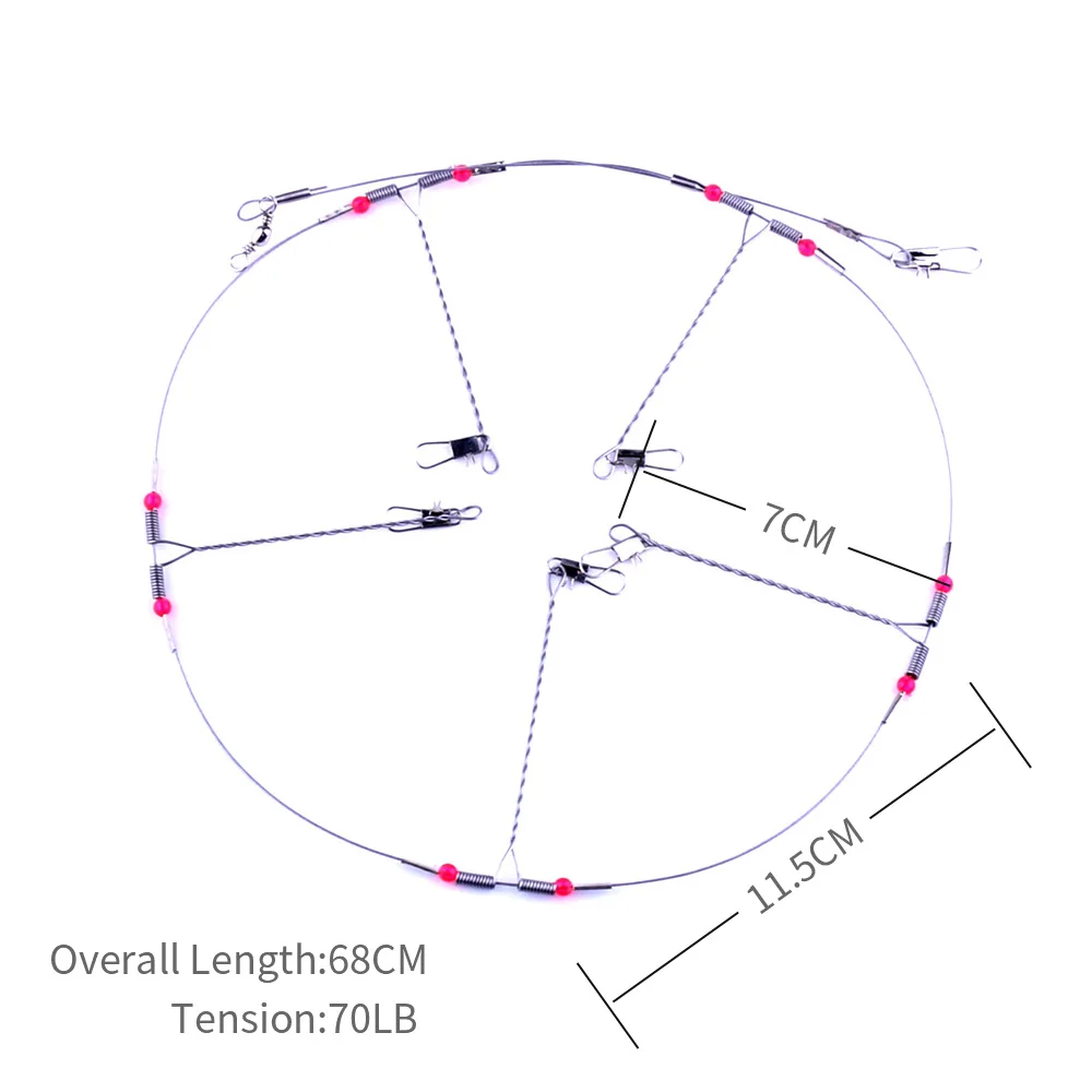 metal lure bait wobblers fishing tackle Wire balance fishing tackle Accessories Swivel peche en mer