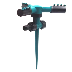 Пластиковый 360 градусов садовый водяной разбрызгиватель