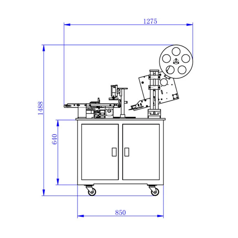 Plastic Bags Packaging Machines for Mobile Cell Phone Batteries Automatic Making Production in Factory