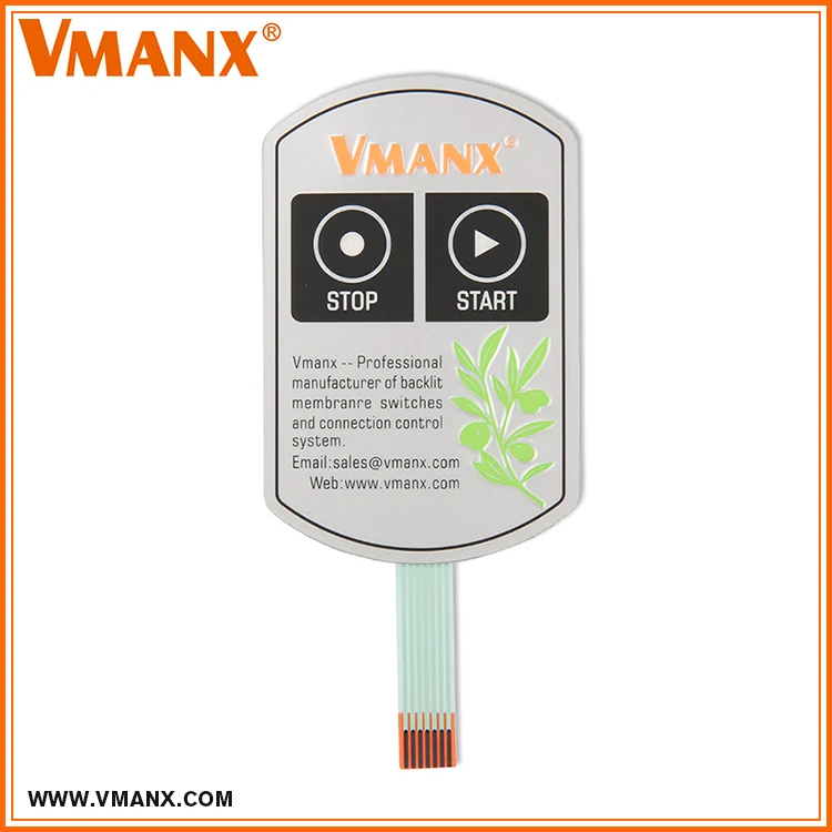 Пользовательские Водонепроницаемый Общего Подсветка Завод Продажи Мембранная Клавиатура