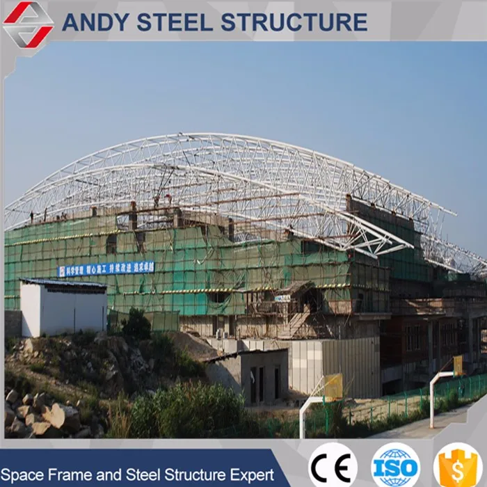 Prefabricated steel structure polycarbonate skylight dome roof