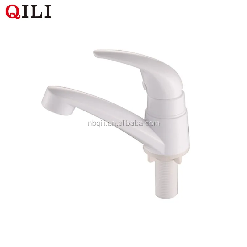 Basin Sink PVC Plastic White Water Tap Faucet for Dispenser