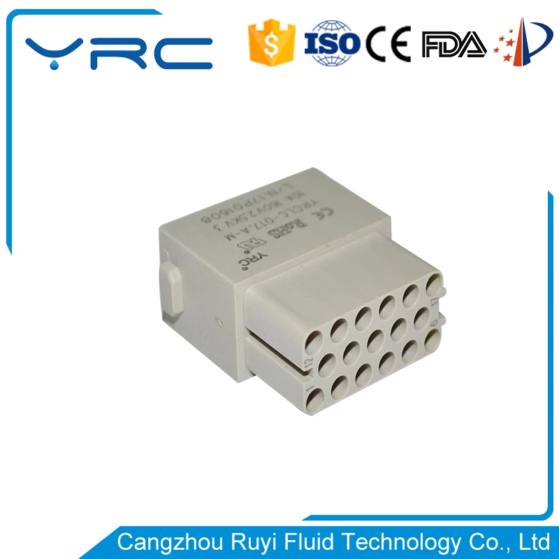 male female Heavy Duty Power 2 pin power connector