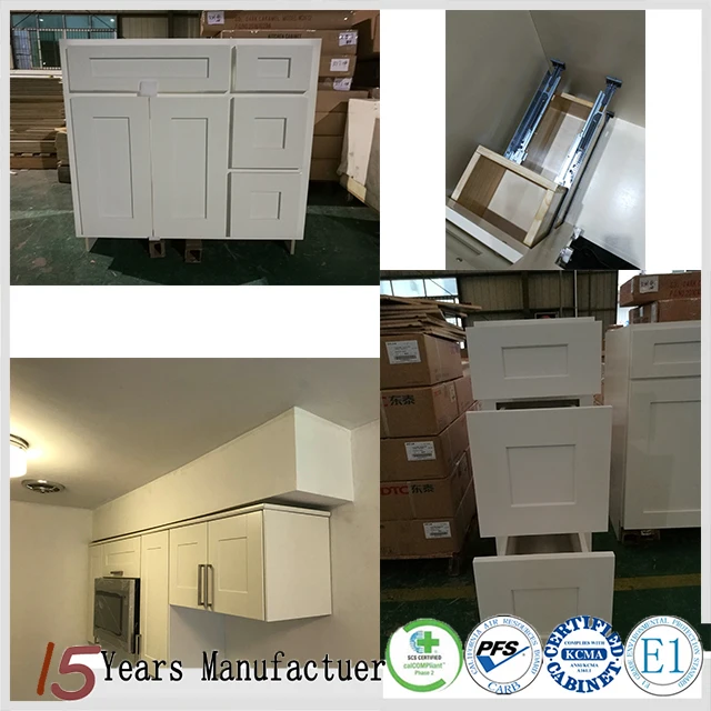 American Standard Cherry Wood Shaker Kitchen Cabinets made by professional cabinet manufacturer