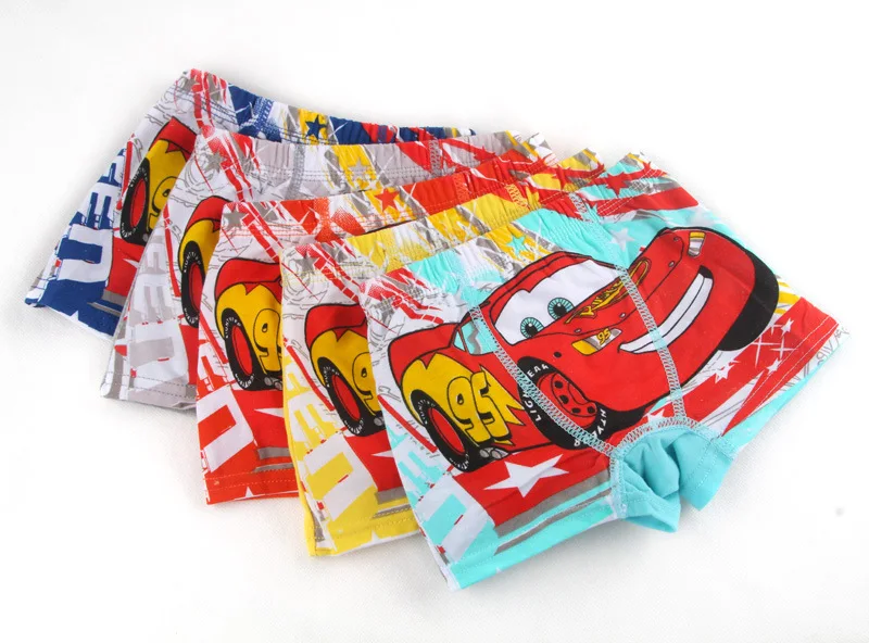 10 pcs wholesale Children s cartoon boys underwear briefs cotton underwear Cars