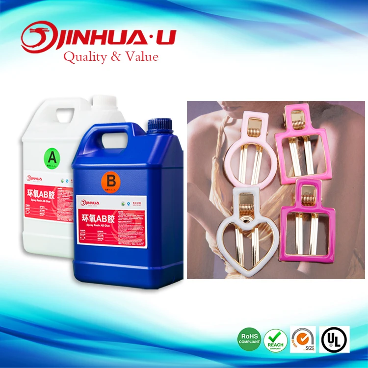 Manufacturer Professional Liquid Transparent 2 Part AB Epoxy Doming Resin Glue
