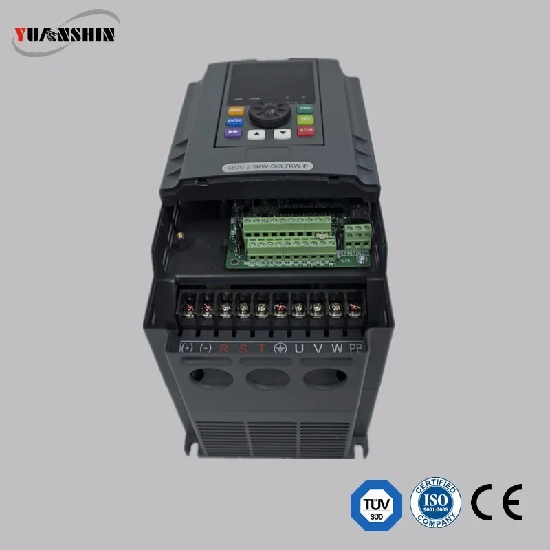 YX3000 series single/three phase automatic frequency converter 0-400Hz 2.2kw