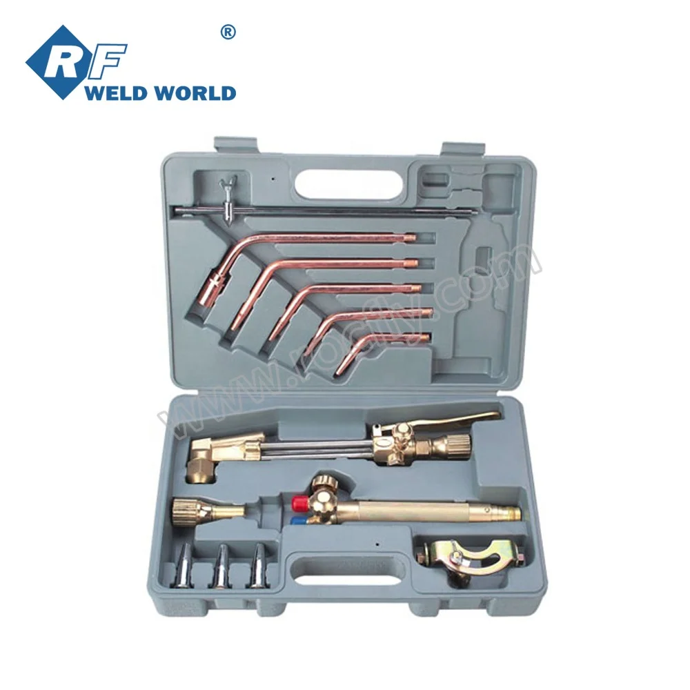 Portable American Type Oxygen Acetylene Welding Outfits and Gas Cutting Torch Kits