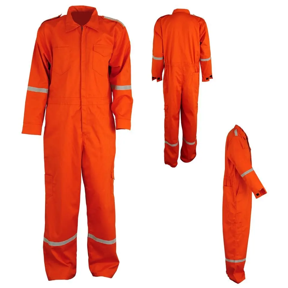 Protection flame retardant acid resistant work overall