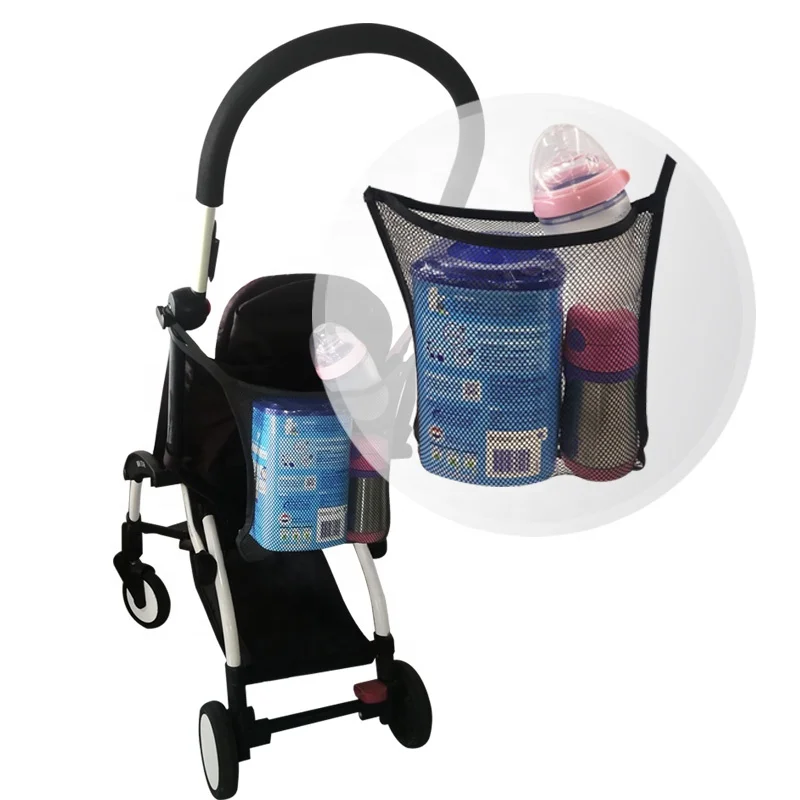 Low price net portable diaper bag for baby stroller