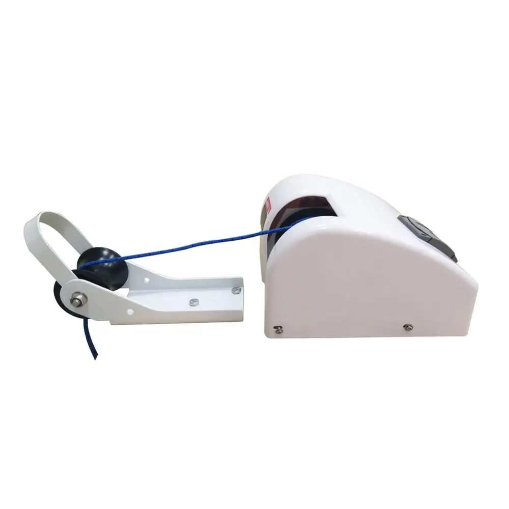 Электрическая анкерная лебедка w/луковой ролик, белая 25 Вт