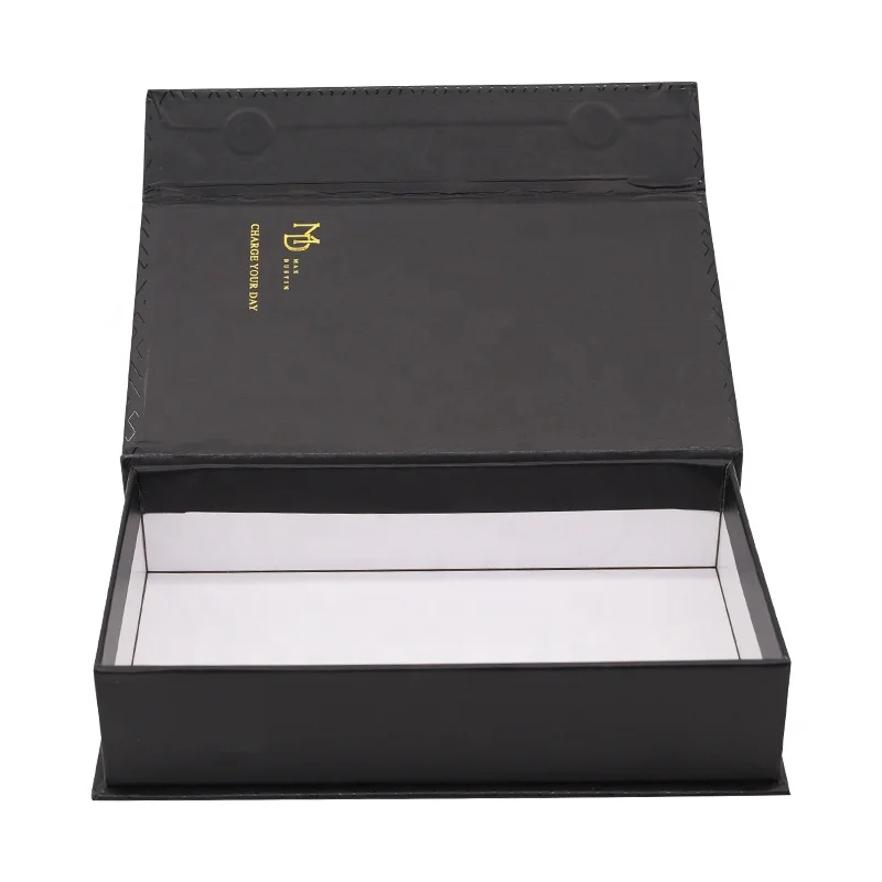 Factory Customize Black T Shirt Clothing Packaging Paper Box