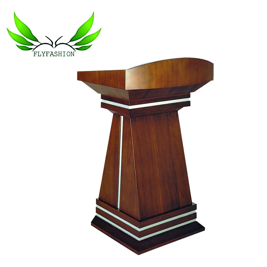 
Top grade school lecture table furniture wooden material speech table for sale 