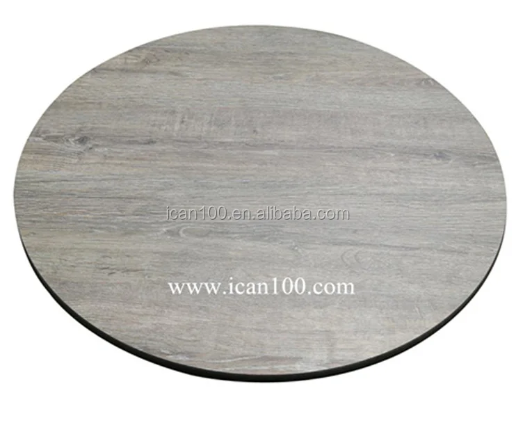
Restaurant Furniture HPL Laminate Table Top With Wood Grain 