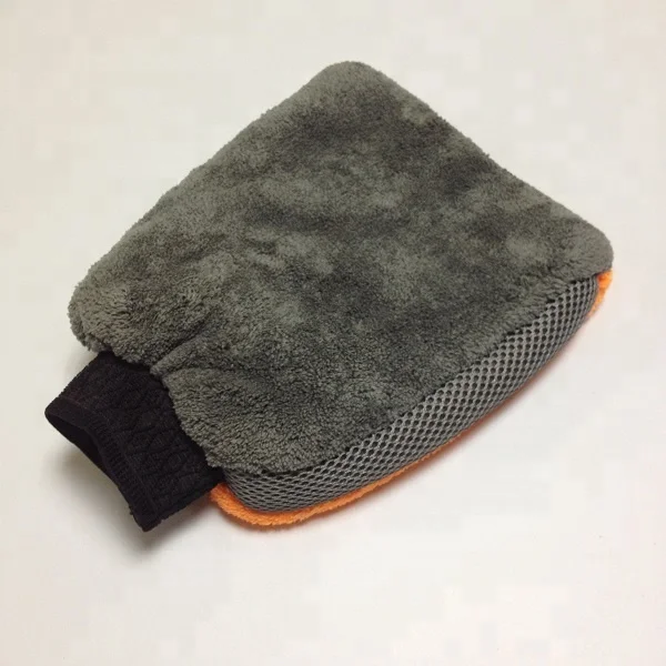 Water Proof Plush Microfiber Car Wash Mitt for Car Cleaning