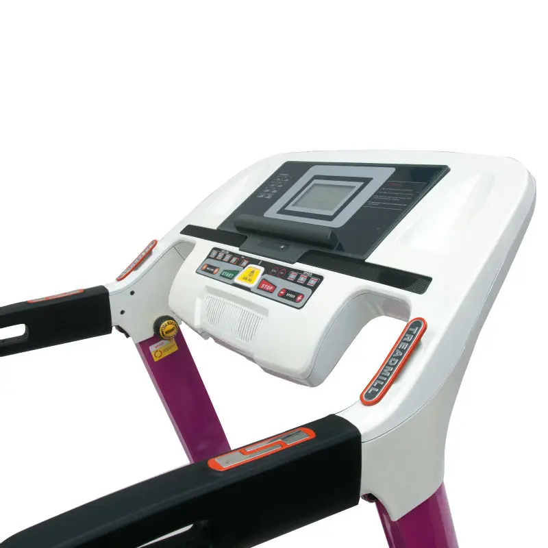 Leekon Foldable Treadmill Machine LCD Monitor 3.0HP DC Motorized Home Treadmill Control Board Fitness Running Machine