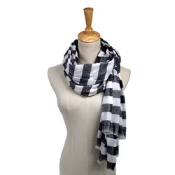 Pashmina Feeling Rayon Polyester Cashmere Scarves Women Premium Linen 100% Soft Jersey Coton Cotton Hijab