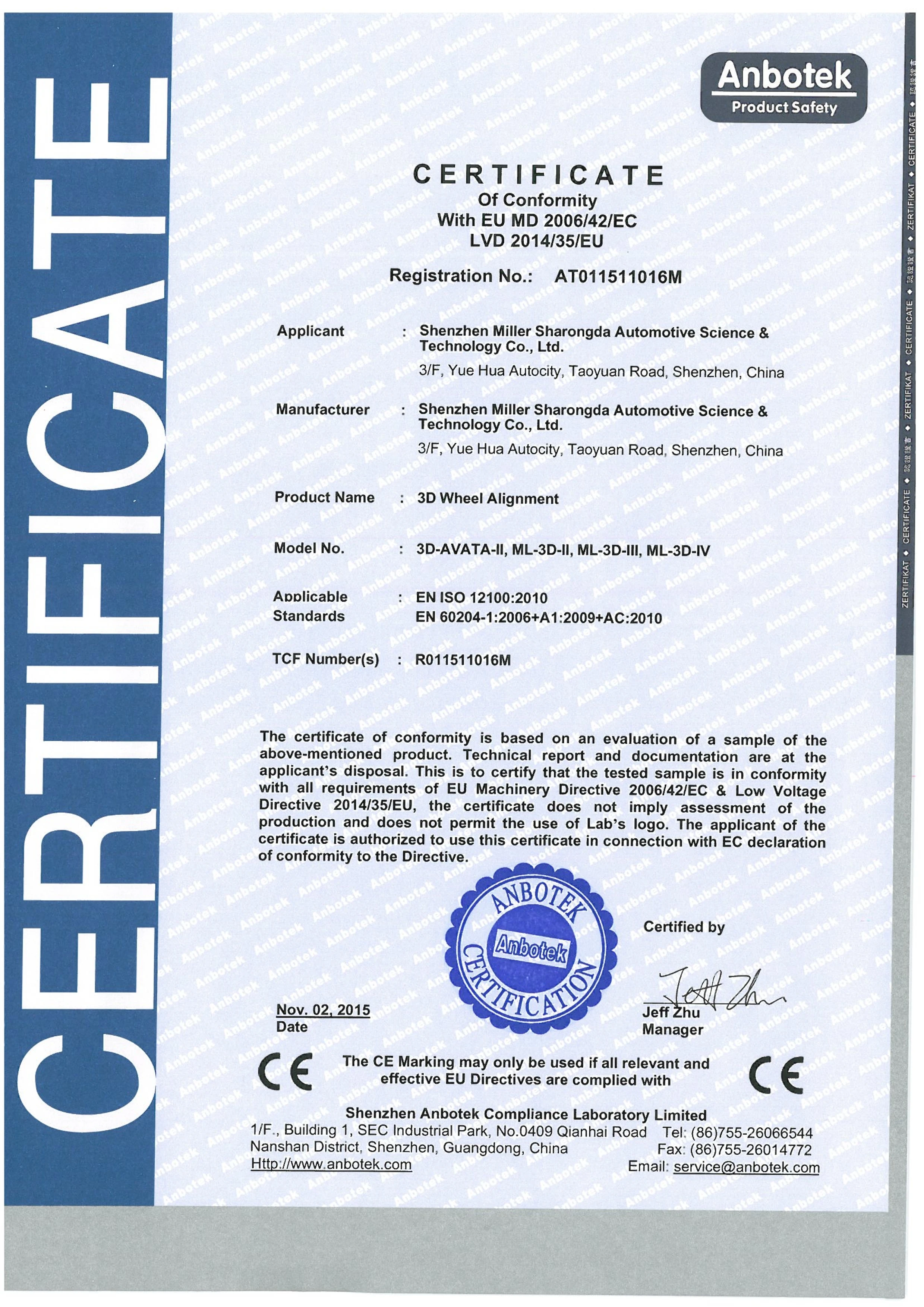
MILLER economic computer 3d wheel alignment turntables for tire shop(CE approved) 
