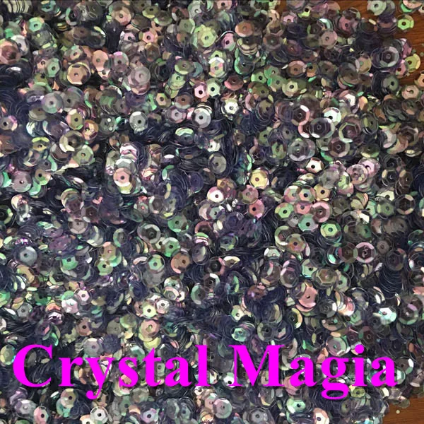 New Flat Loose Sequins 30mm Fashion Cup Shape Colored AB Spangle