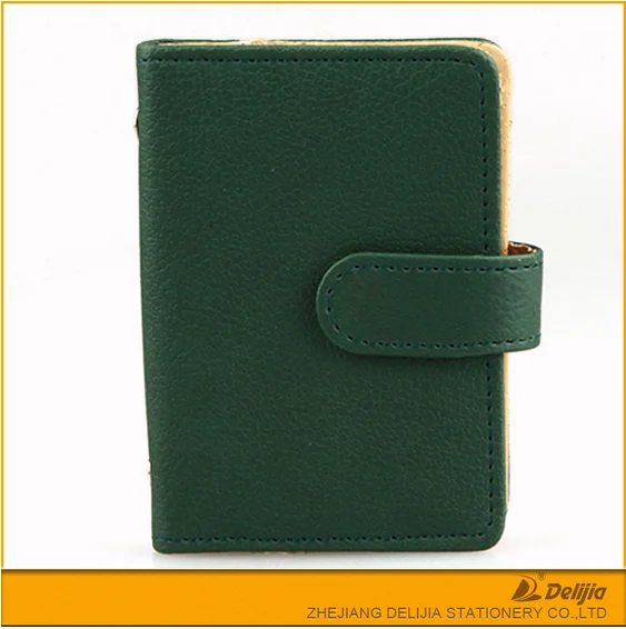 Hot pressing business office useful portable leather card holders