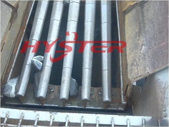 Manufacturer Laminated Wear Blocks High Chrome Cast Iron Grizzly Bar