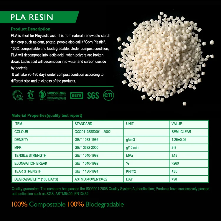 
100% compostable kitchen waste bag with Starch 