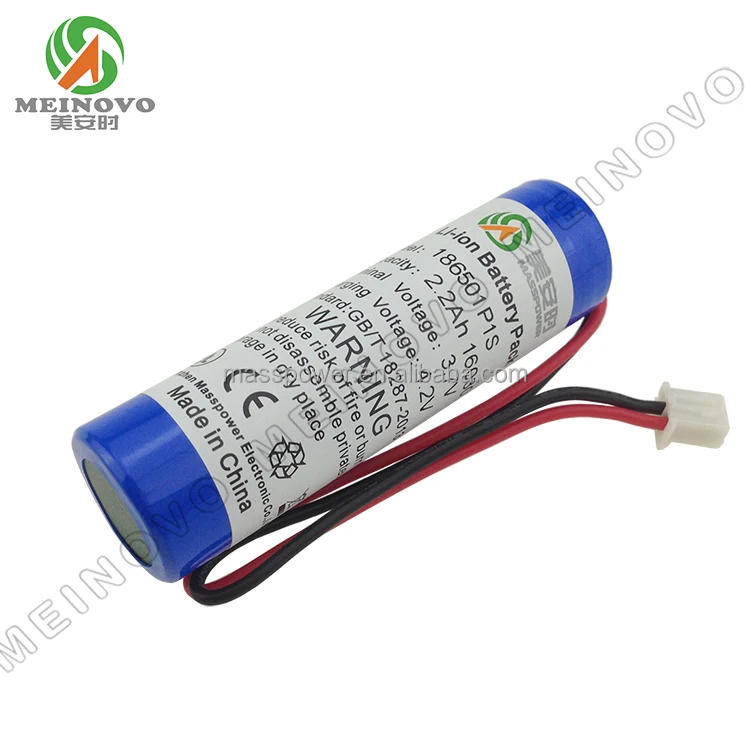 18650 li-ion 3.7V 2200mAh cylinder rechargeable battery