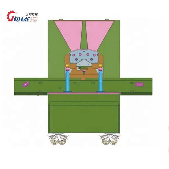 
High Quality Double Color Cup Cake Making Machine/ Sponge Cake Equipment 