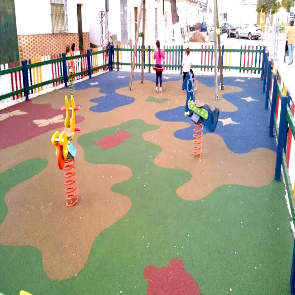 Wet pour rubber surfacing/pour in place epdm rubber FN AN 21120407