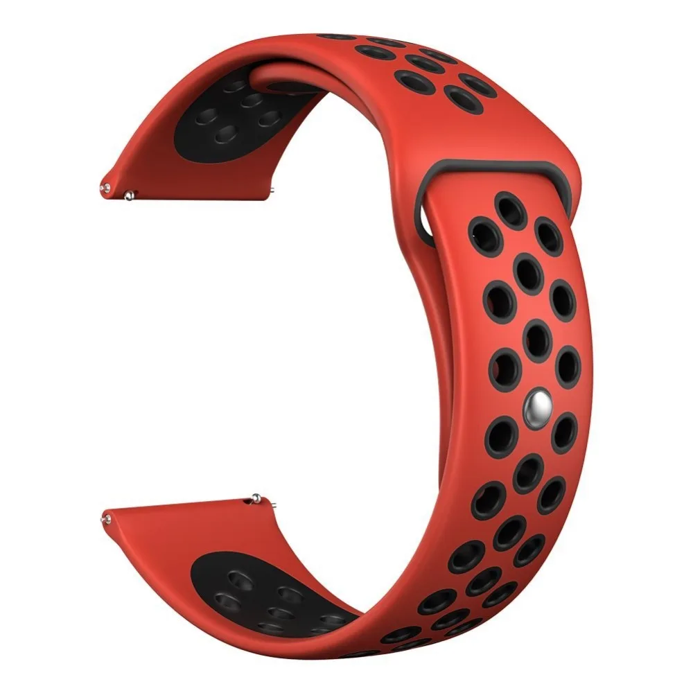 Wholesale Double Sport Rubber Watch Replacement Band Silicone Bracelet Wristband for Fitbit Versa Smart FItness Bands