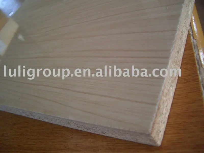 melamine chipboard 6-30mm thickness CARB FSC JAS certification in cheapest price from factory