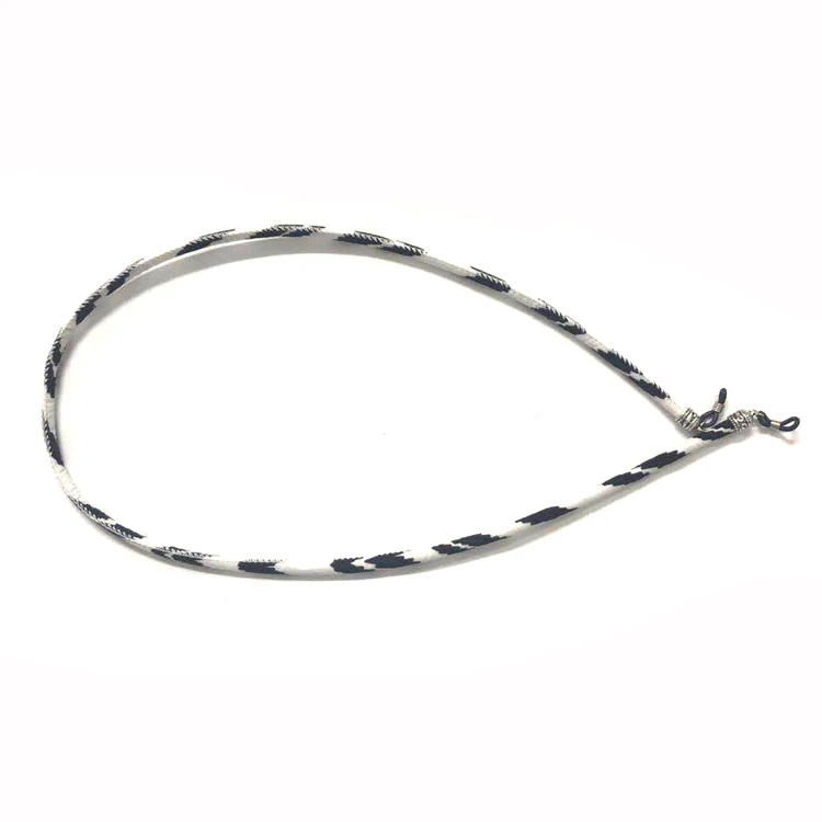 6mm Fashion Glasses rope for cotton Stripe Cotton core cloth glasses rope