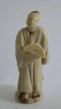 
Hand Made High Fired Bonsai Clay Mudman For Decoration Bonsai 