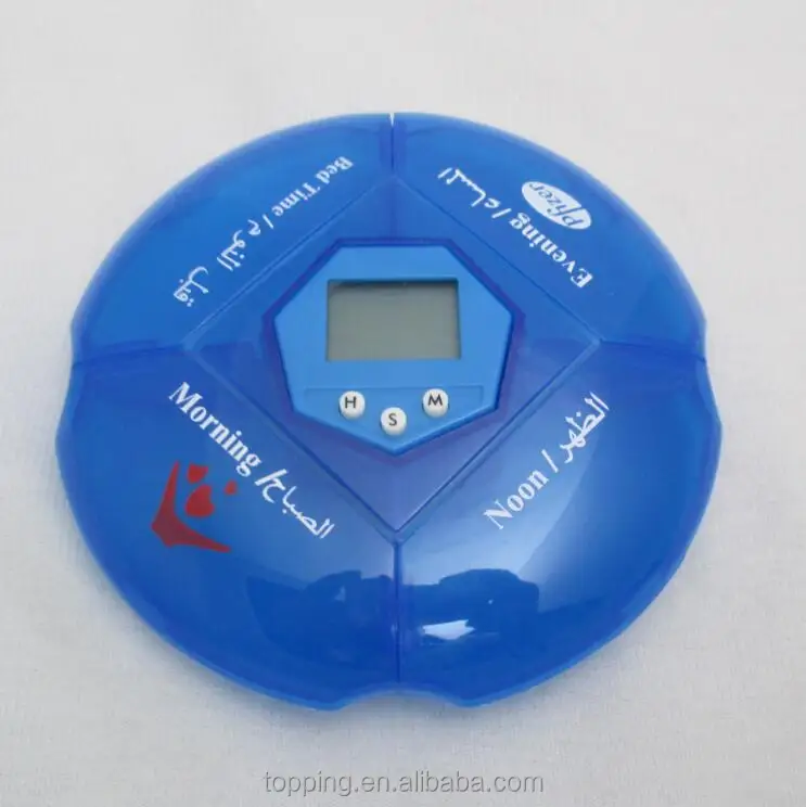 Vibration and Voice record pill box reminder record your message to be reminder alarm