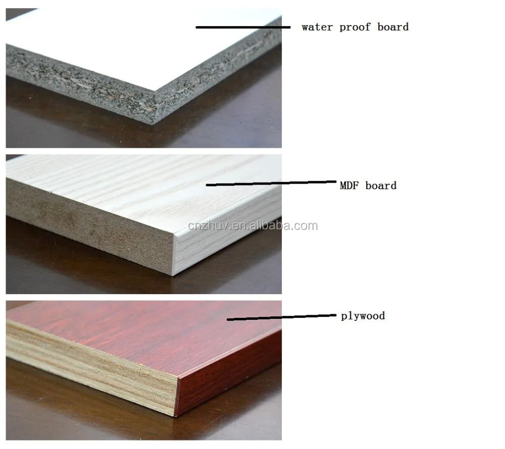 Melamine faced mdf for kitchen cabinet