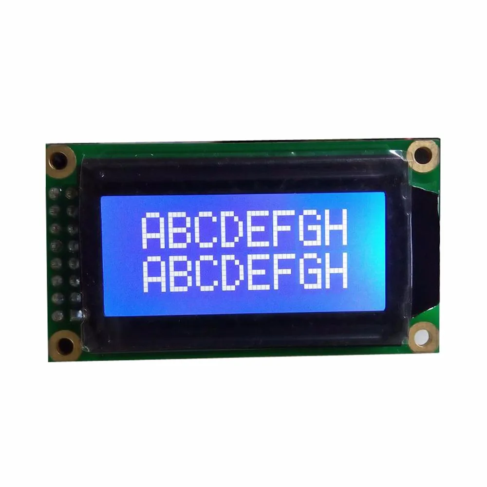 Factory supply standard product 8*2 character lcd display panel