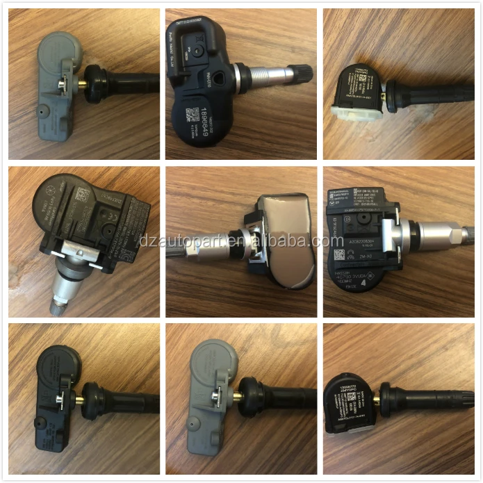 
SET 4 TPMS Tire Pressure Monitor Sensor For Citroen C4 C5 Peugeot 308 508 9677130580 433MHZ 