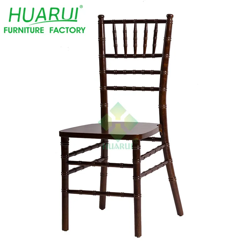 White Color Wood Wedding Chiavari Chair